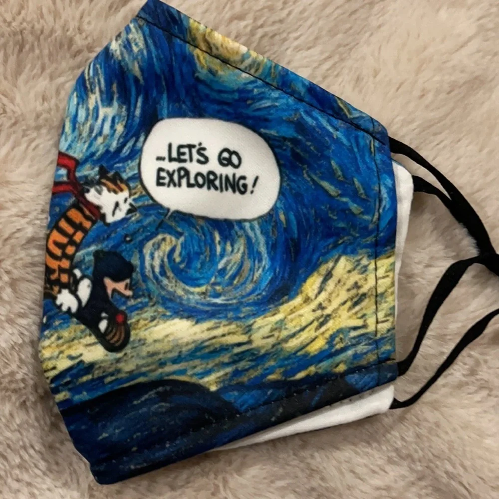 New Let’s Go Exploring face mask
